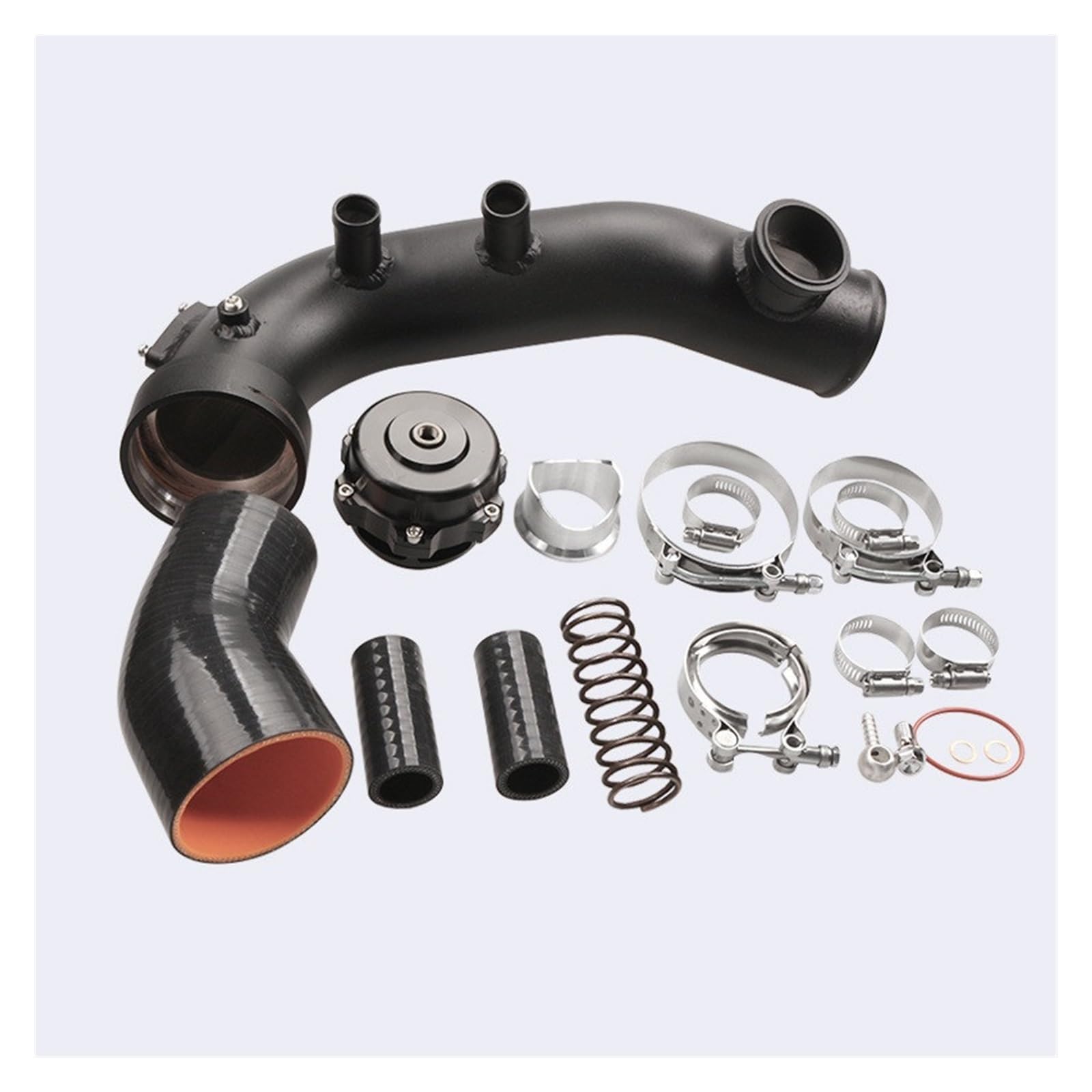 Auto Ansaugrohr AIR Intake Turbo Ladung HART Rohr KIT 50MM BOV FÜR N54 E88 E90 E92 135i 335i 335 Lufteinlass Schlauch(C) von SPUFKGE