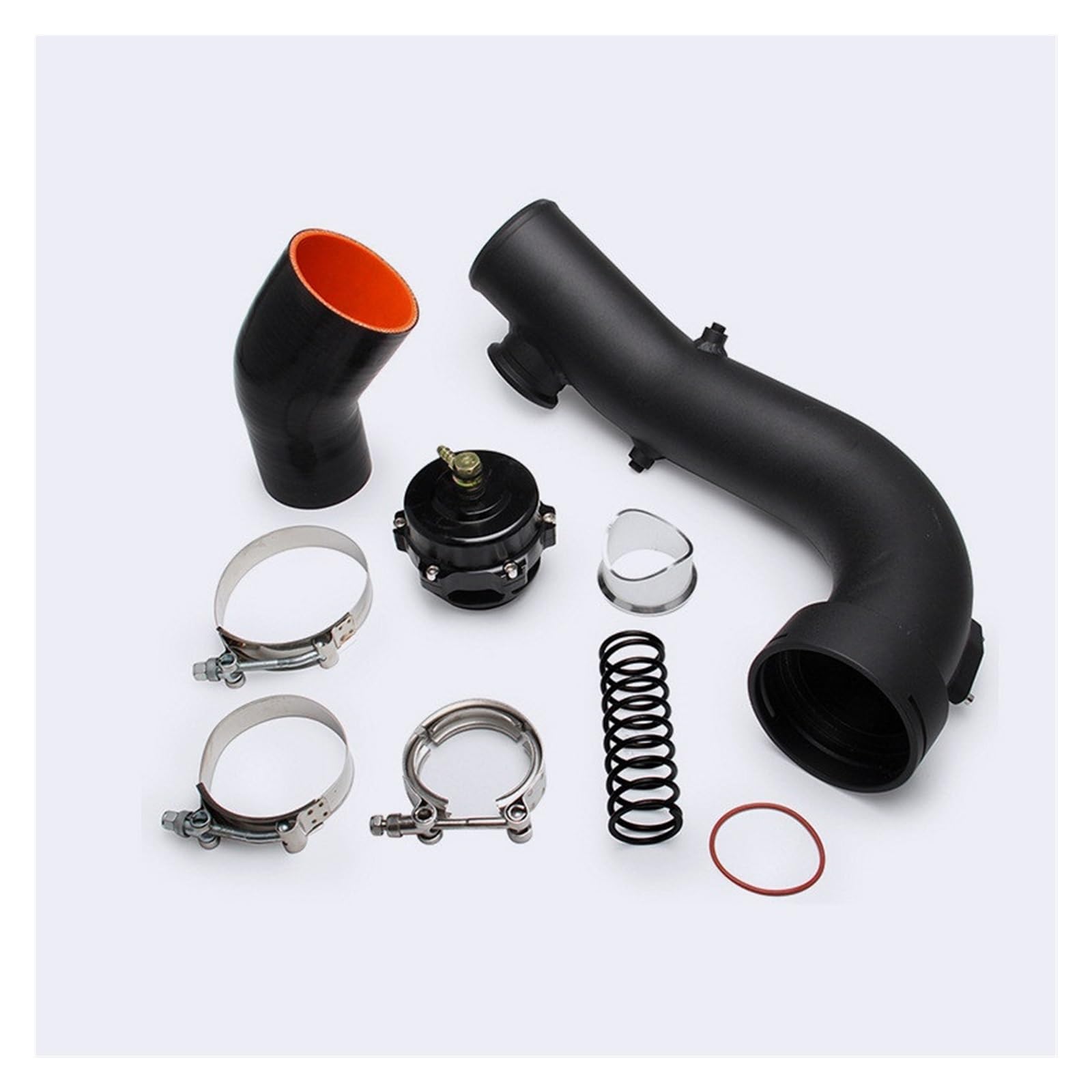 Auto Ansaugrohr AIR Intake Turbo Ladung HART Rohr KIT 50MM BOV FÜR N54 E88 E90 E92 135i 335i 335 Lufteinlass Schlauch(D) von SPUFKGE