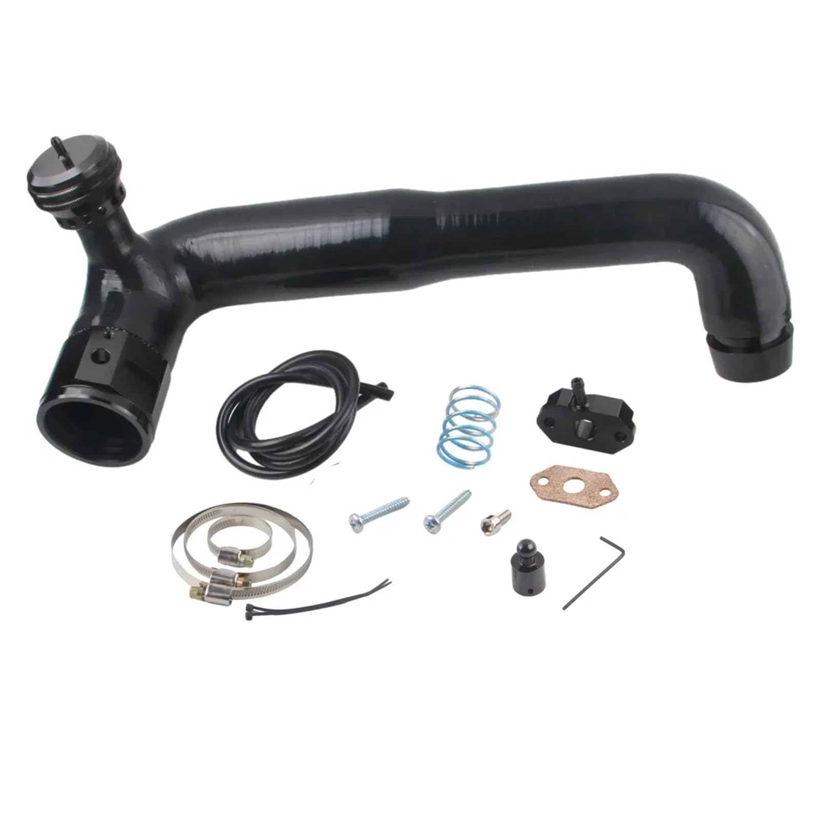 Auto Ansaugrohr Ablassventil Für VW Für Golf Mk7 Für Seat Für Ibiza Für Fabia Für Octavia A1 1.2 1.4 TSI Ea211 Motor 2015-2016 Lufteinlass Schlauch(Black Hose) von SPUFKGE