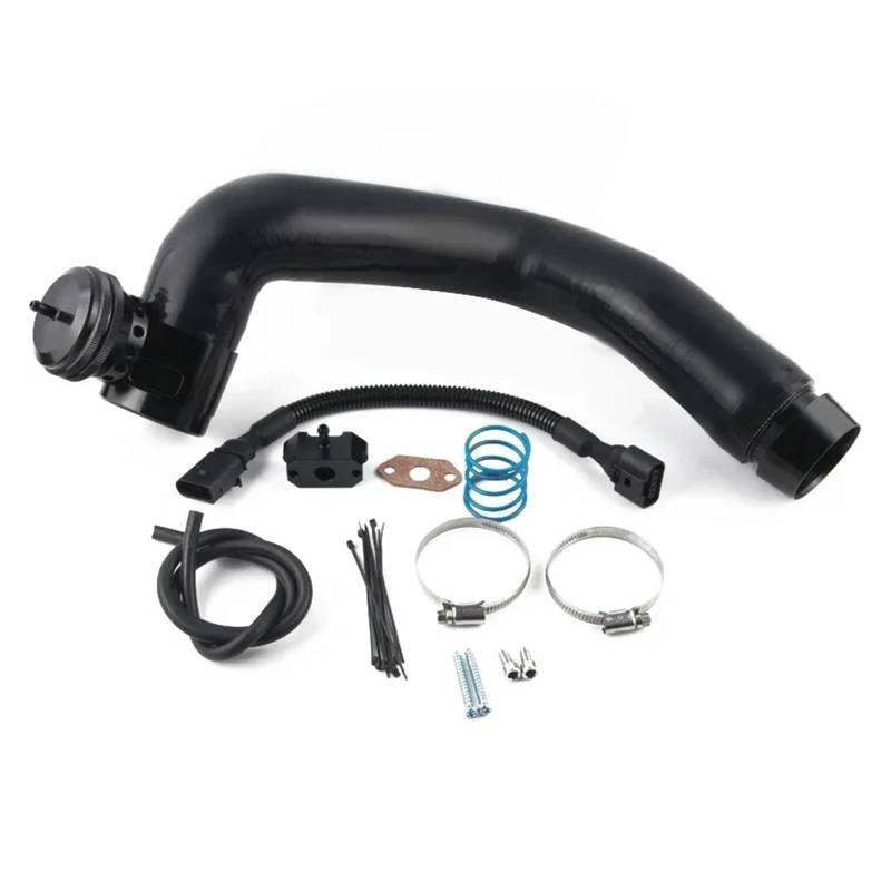 Auto Ansaugrohr Auto Air Intake Turbo Dump Blow Off Ventil Für A1 Für Vw Für Polo Für Skoda Für Fabia Für Rapid Für Seat Für Ibiza 1,0 TSI Bov1136 Lufteinlass Schlauch(Black Hose) von SPUFKGE