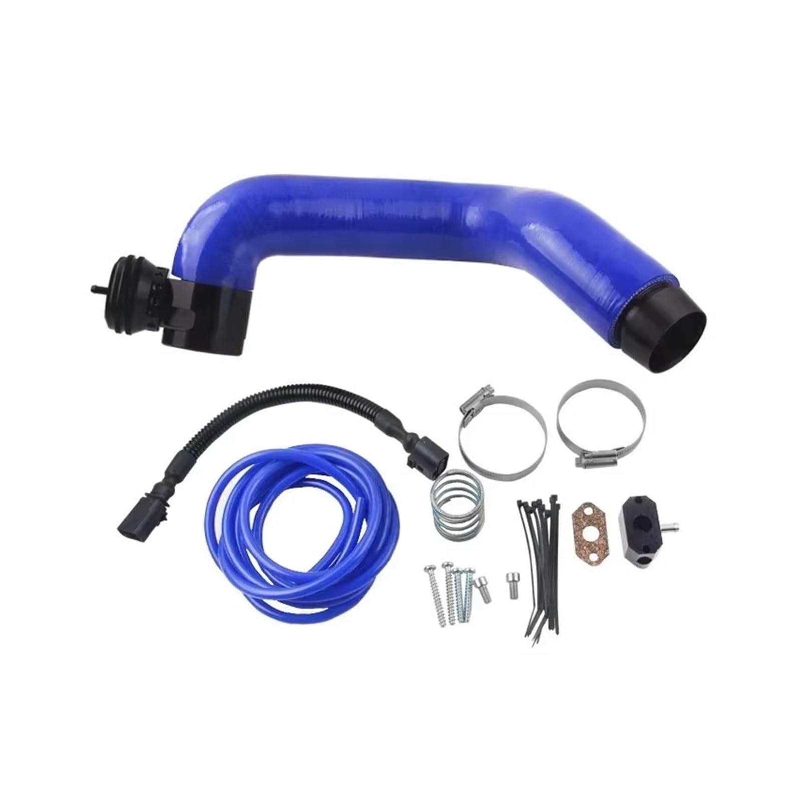 Auto Ansaugrohr Auto Air Intake Turbo Dump Blow Off Ventil Für A1 Für Vw Für Polo Für Skoda Für Fabia Für Rapid Für Seat Für Ibiza 1,0 TSI Bov1136 Lufteinlass Schlauch(Blue Hose A) von SPUFKGE