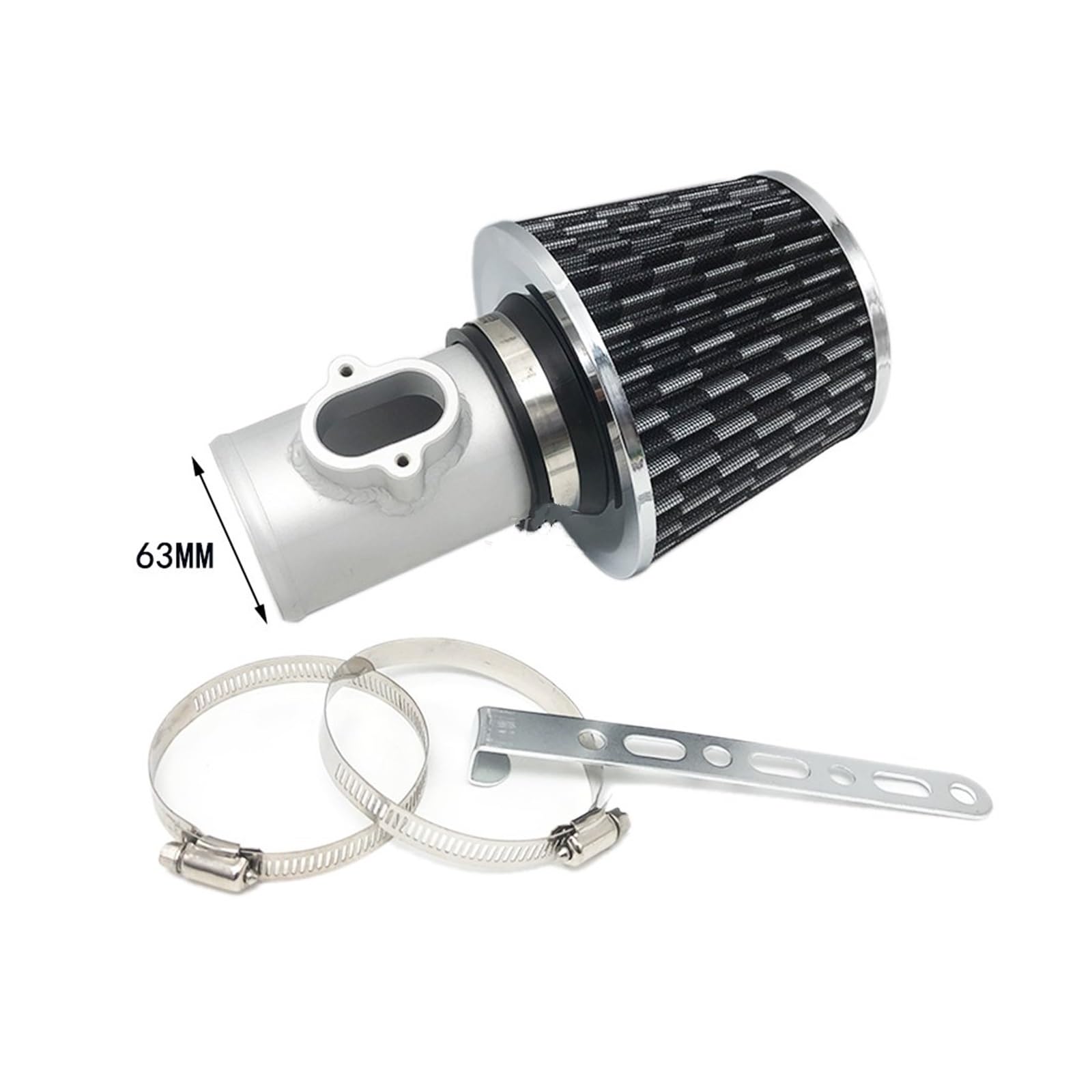 Auto Ansaugrohr Auto-Kaltluftansaugsystem-Kit Aluminium-Ansaugrohr Mit Filter Für Opel Für Corsa D Für Astra J Für Chevrolet Für Aveo Für Cruze Für Orlando Für Buick Lufteinlass Schlauch(63MM) Auto Ansaugrohr Auto-Kaltluftansaugsystem-Kit Aluminium-Ansaugrohr Mit Filter Für Opel Für Corsa D Für Astra J Für Chevrolet Für Aveo Für Cruze Für Orlando Für Buick Lufteinlass Schlauch(63MM) von SPUFKGE