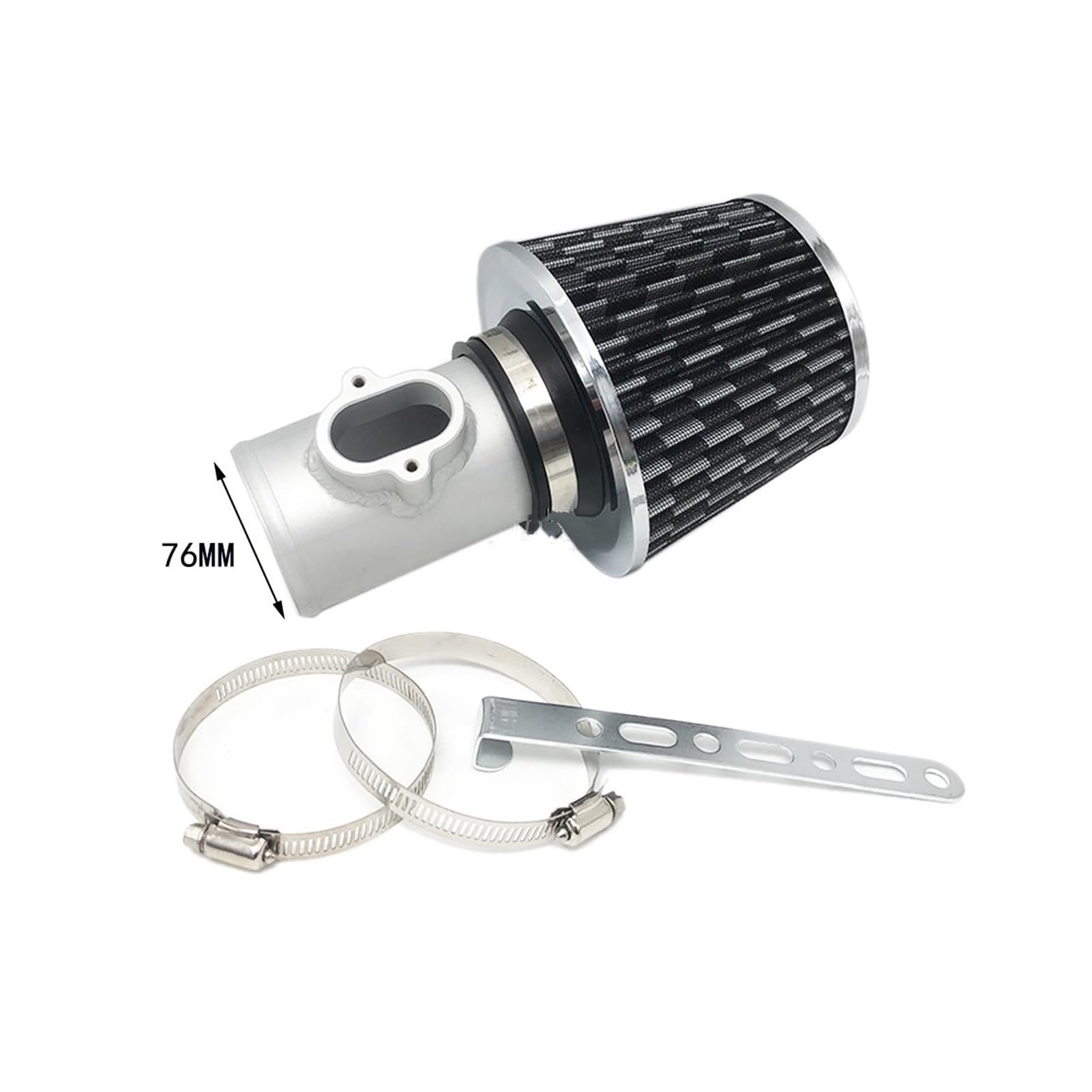 Auto Ansaugrohr Auto-Kaltluftansaugsystem-Kit Aluminium-Ansaugrohr Mit Filter Für Opel Für Corsa D Für Astra J Für Chevrolet Für Aveo Für Cruze Für Orlando Für Buick Lufteinlass Schlauch(76MM) Auto Ansaugrohr Auto-Kaltluftansaugsystem-Kit Aluminium-Ansaugrohr Mit Filter Für Opel Für Corsa D Für Astra J Für Chevrolet Für Aveo Für Cruze Für Orlando Für Buick Lufteinlass Schlauch(76MM) von SPUFKGE