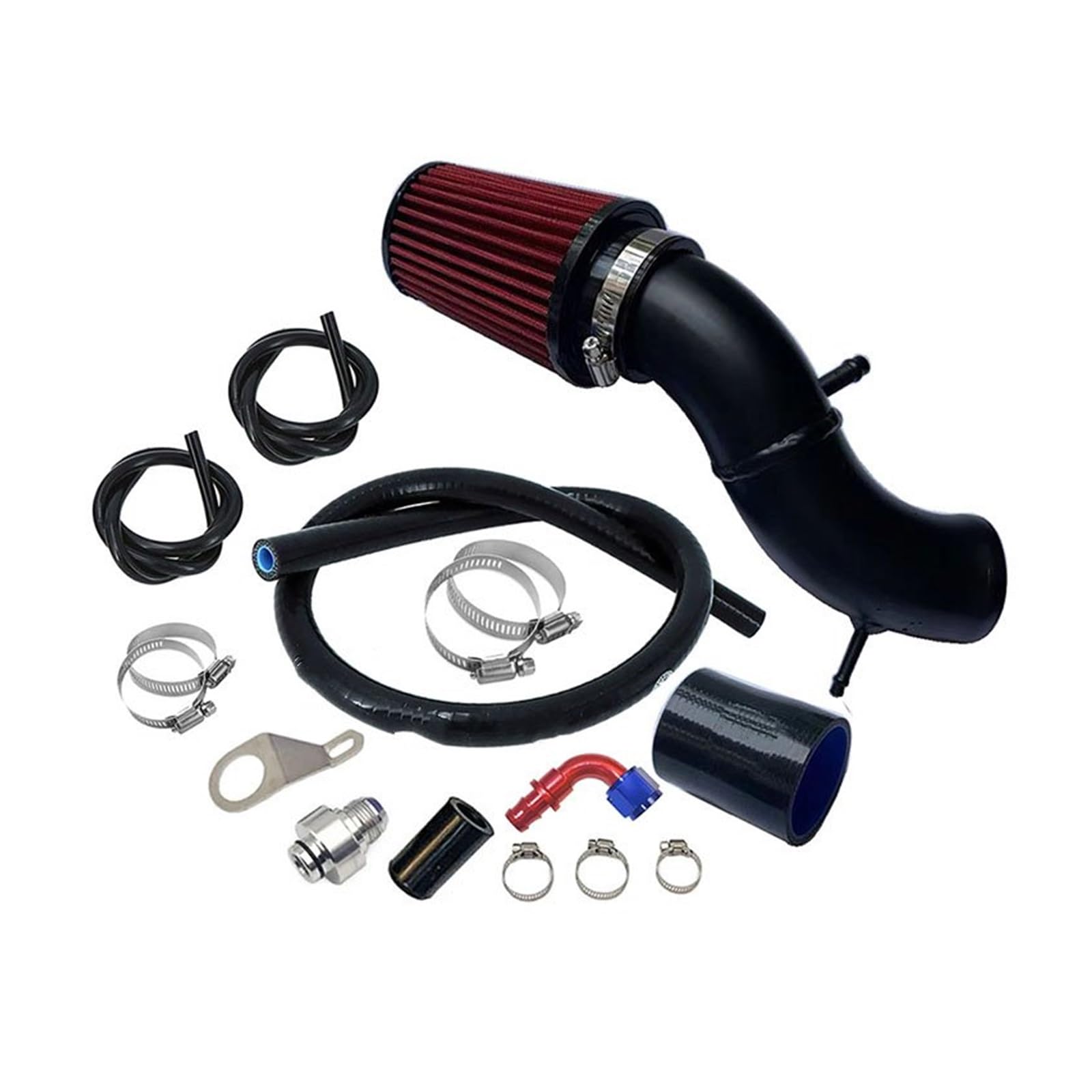 Auto Ansaugrohr Für Abarth 500 595 695 Luftansaugkit Für T-Typ-Jet-Engine-Hochstrom-Zuführsystem Leistung Ersetzend Für Original-Gastank Lufteinlass Schlauch(K8-DR001-T-Jet) von SPUFKGE