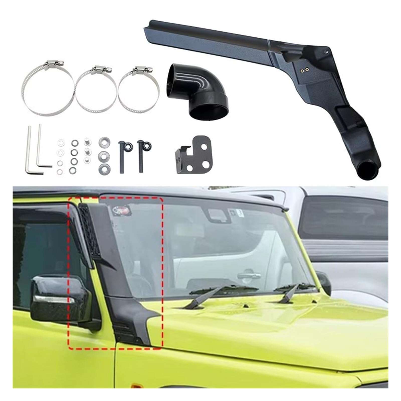 Auto Ansaugrohr Für Suzuki Für Jimny JB64 2019 2020 2021 2022 2023 Autoteile Lufteinlass Schnorchel Luftstrom Autozubehör Lufteinlass Schlauch Auto Ansaugrohr Für Suzuki Für Jimny JB64 2019 2020 2021 2022 2023 Autoteile Lufteinlass Schnorchel Luftstrom Autozubehör Lufteinlass Schlauch von SPUFKGE