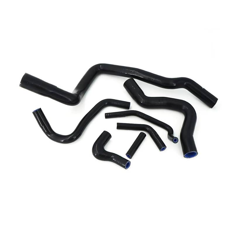 Auto Ansaugrohr Für Volvo 850 T-5/1997 S70 1998 1999 2000 / V70 1998 1999 2000 2001 2002 2003 2004 Silikon Kühler Kühlmittel Rohr Schlauch Kit Lufteinlass Schlauch(Schwarz) von SPUFKGE
