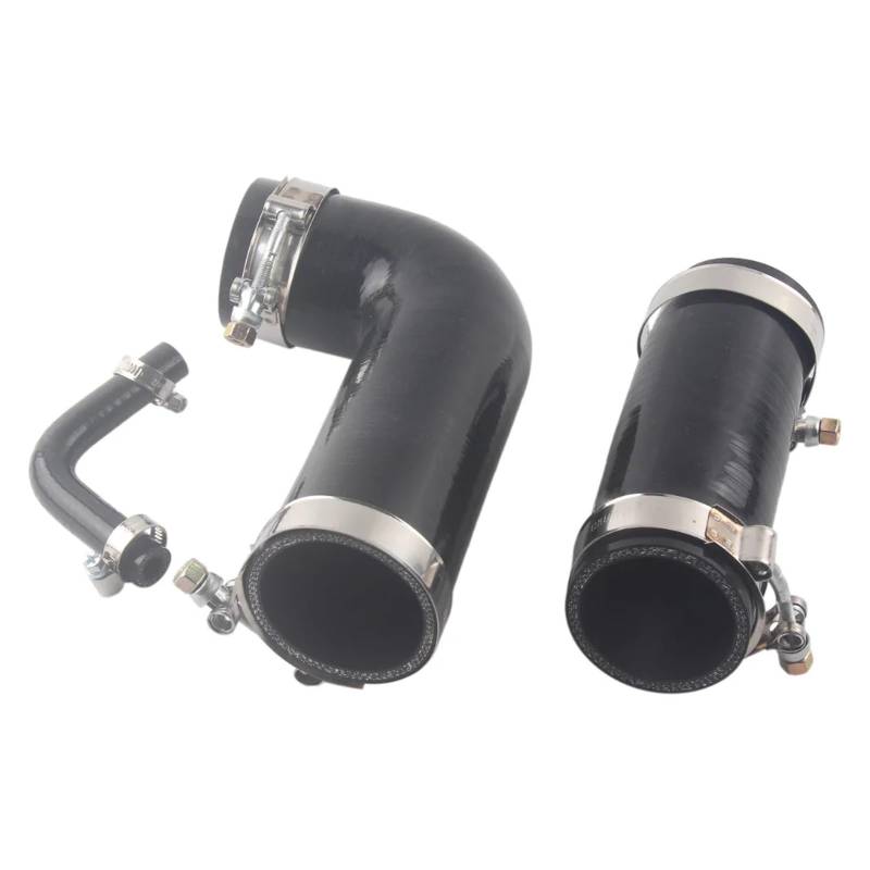 Auto Ansaugrohr Silikon-Luftansaugschlauch Komplette Kits Für VW Für Golf Für GTI MK7 EA211 1.2 1.4 Motor Für Passat Für Jetta A3 Für Seat Für Leon Für Skoda Lufteinlass Schlauch(Black B) von SPUFKGE