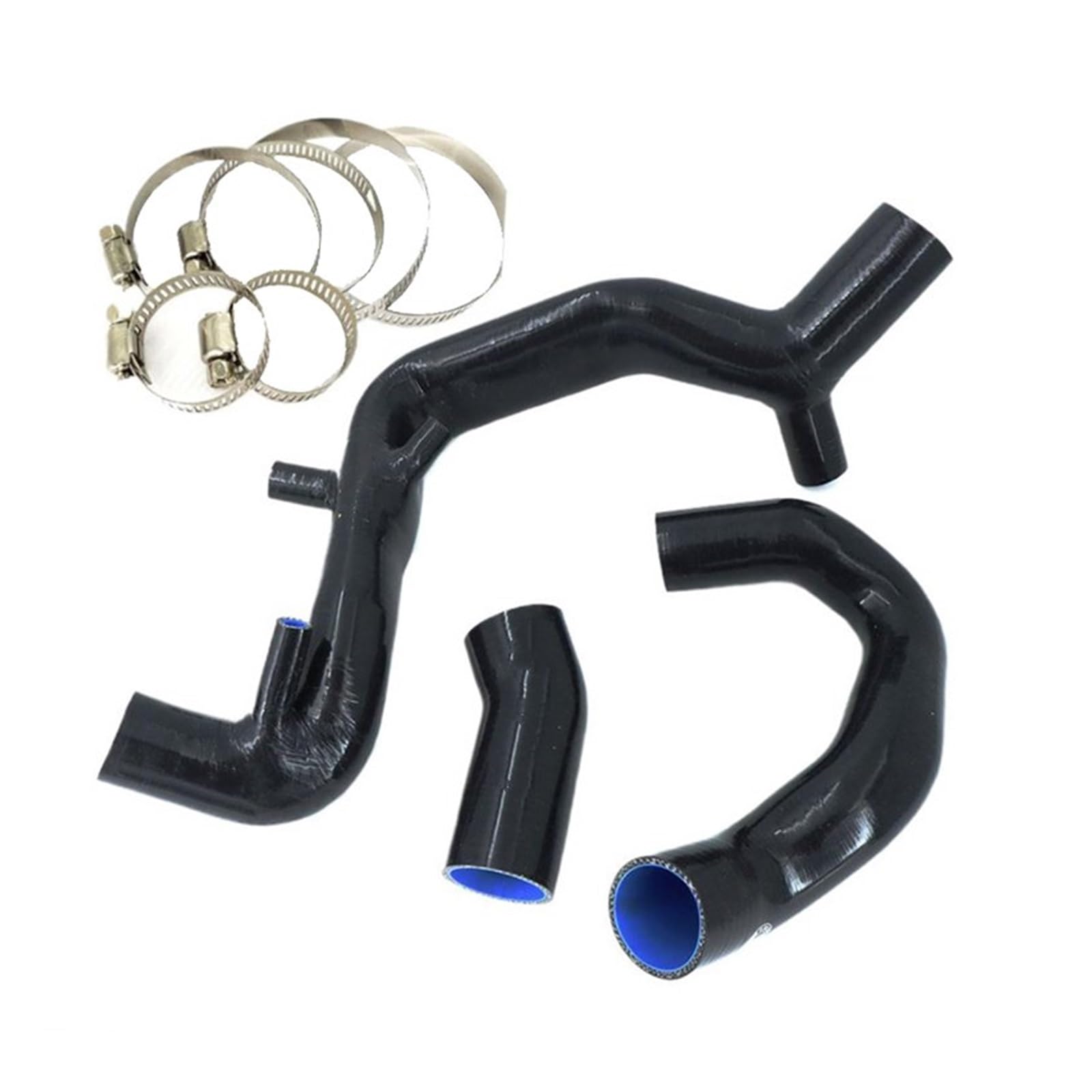 Auto Ansaugrohr Silikon Turbo Air Intake Schlauch Für Benz Für SMART 1000 Für Smart 451 1,0 T Lufteinlass Schlauch(K8-1047 Black) von SPUFKGE