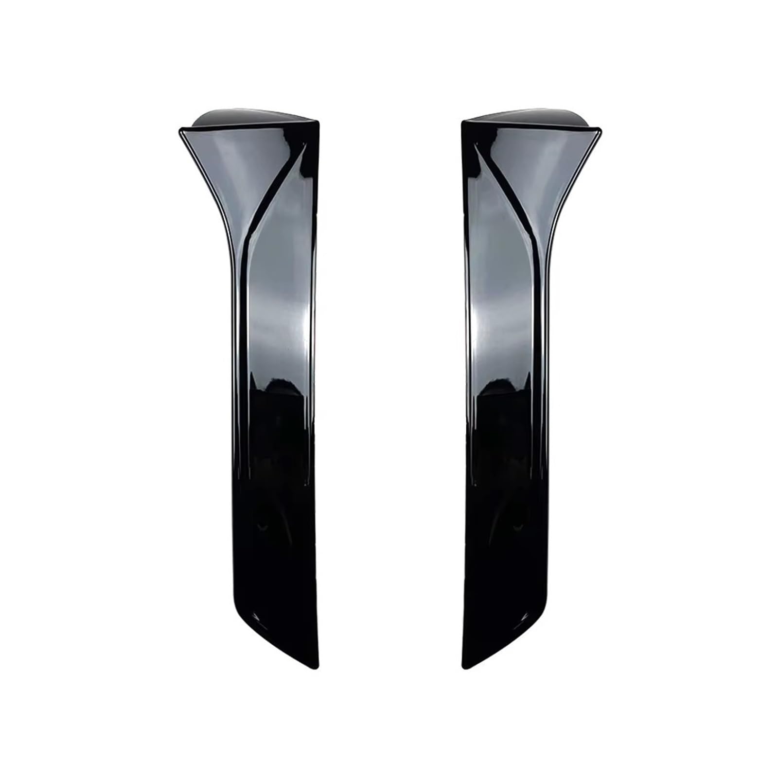 Auto Heckspoilerflügel 1 Paar Für Seat Leone 5F MK3 MK 3,5 2012-2021 Glänzend Schwarz Hinten Fenster Seite Auto Spoiler Flügel Styling Auto Canards Splitter Spoiler(Glossy Black) von SPUFKGE