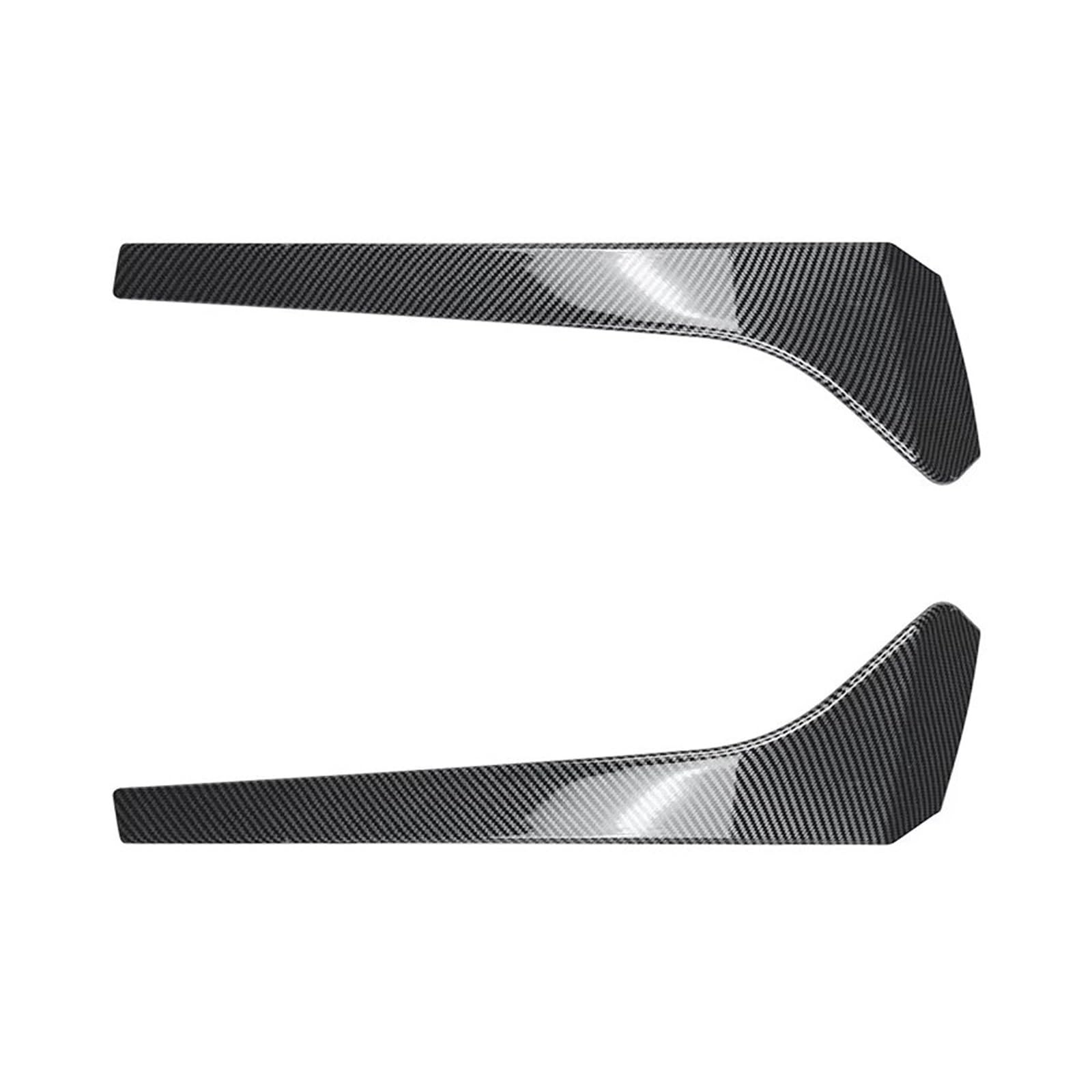 Auto Heckspoilerflügel 2 Stück Für VW Für Tiguan MK 2 2017 2018 2019 2020 Heckscheiben-Seitenspoiler-Flügel-Splitter Von ABS, Glänzend Schwarzer Carbon-Look Spoiler(Mk2 RlineCarbon Look) von SPUFKGE