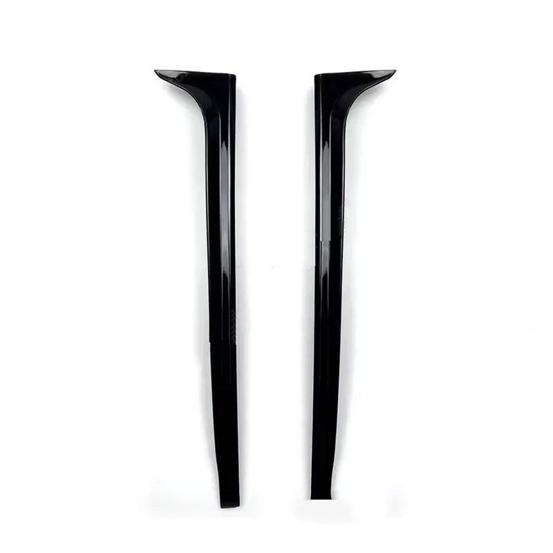 Auto Heckspoilerflügel 2 Stück Glänzend Schwarz Auto Heckscheibe Seitenspoiler Body Kit Diffusor Schwanzflosse Für VW Für Polo MK5 6R 6C 2011–2017 Stammsplitter Canard Spoiler von SPUFKGE