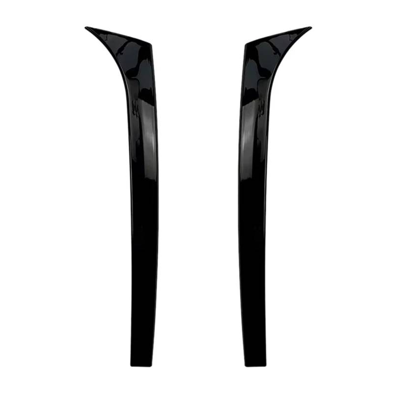 Auto Heckspoilerflügel ABS Für Benz C-Klasse W204 Variant Wagon C200 C260 2007–2013 2014 Heckscheiben-Seitenspoiler-Zierleiste, Glänzend Schwarz Spoiler von SPUFKGE