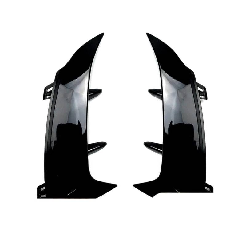 Auto Heckspoilerflügel Auto Heckstoßstange Trim Lip Spoiler Für Benz A Klasse W177 A180 A200 A220 AMG Fließheck 2018-2023 Fender Canard Aufkleber Spoiler(Gloss Black) von SPUFKGE