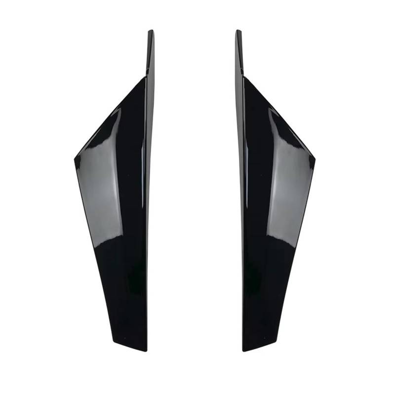 Auto Heckspoilerflügel Auto Hinten Fenster Seite Flügel Stamm Spoiler Canard Für VW Für Golf 8 MK8 Für GTI Für GTD Für TSI Für TDI Canards Splitter 2020 2021 2022 2023 Spoiler(Gloss Black) von SPUFKGE