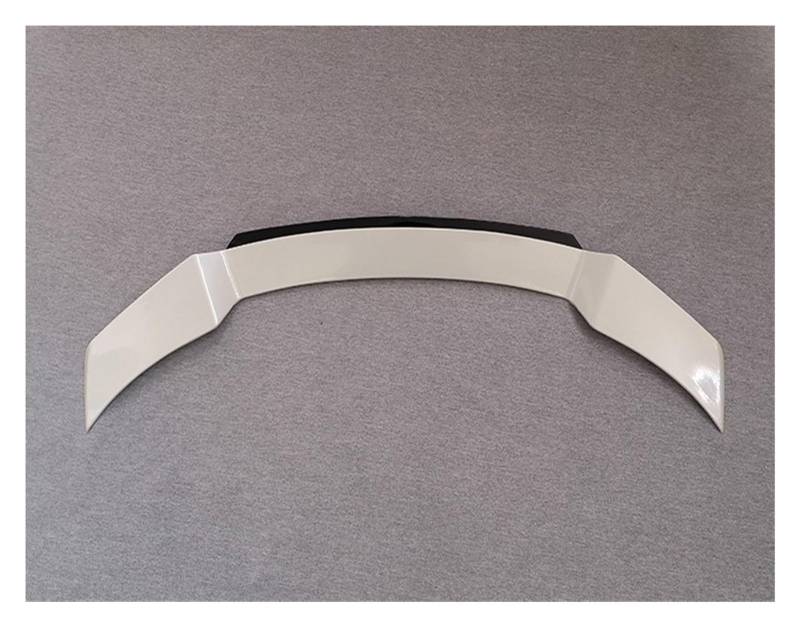 Auto Heckspoilerflügel Boot Lip Hinten Stamm Spoiler Flügel Air Deflektor Splitter Körper Kit Geändert Tuning Zubehör Trim Für Toyota Für CHR C-HR 2015-2019 Spoiler(White with Black) von SPUFKGE