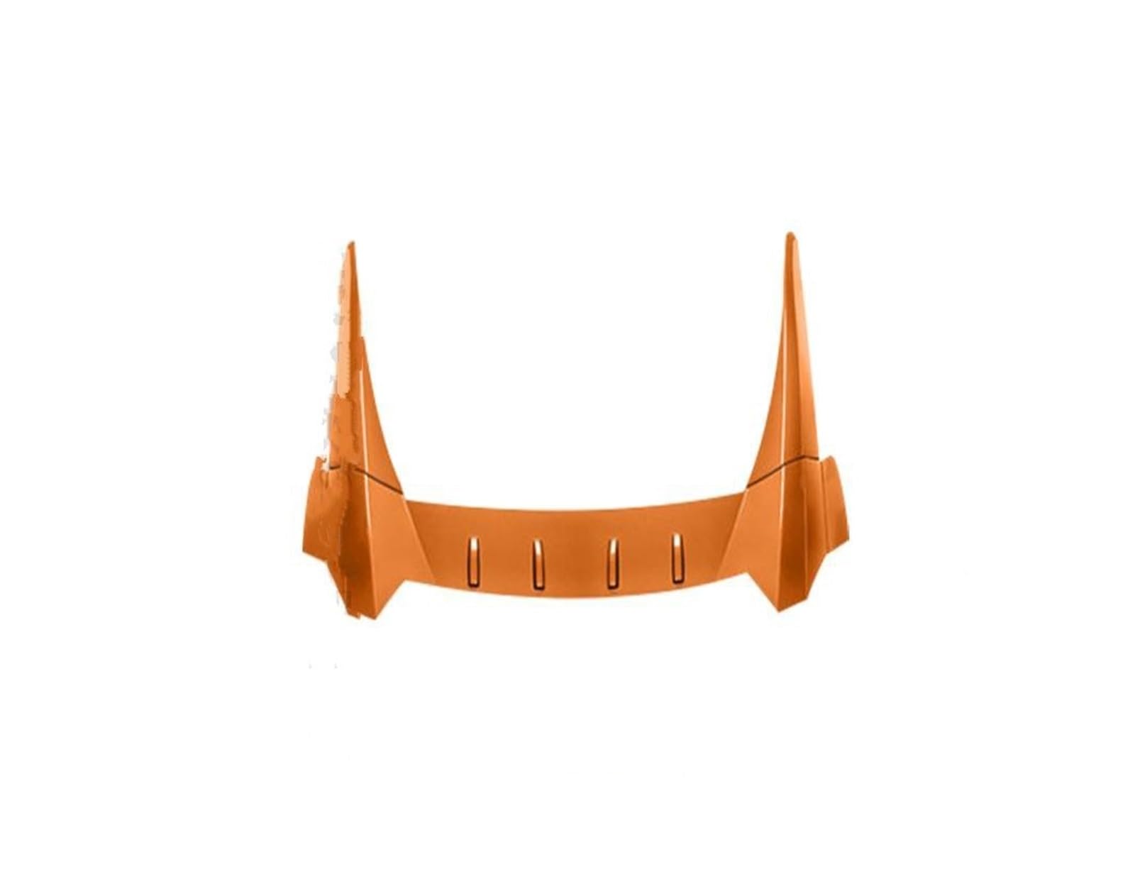 Auto Heckspoilerflügel Dach Heckspoiler Flügel Splitter Diffusor Stamm Spoiler Sport Für Civic 10TH Gen 2016 2017 2018 2019 2020 Spoiler(Amber Orange) von SPUFKGE