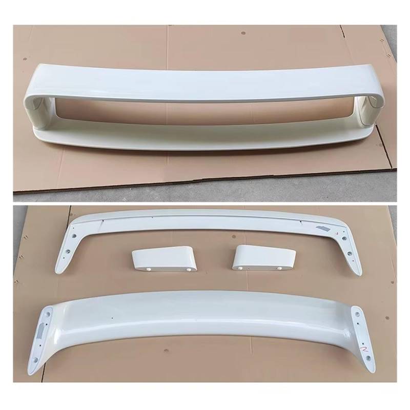 Auto Heckspoilerflügel Für 3er E36 M3 1990 1991-1999 2000 SpoilerABS-Kunststoffmaterial Unlackiert Oder Glasig-schwarzer Spoiler-Heckflügel Spoiler(Weiß) von SPUFKGE