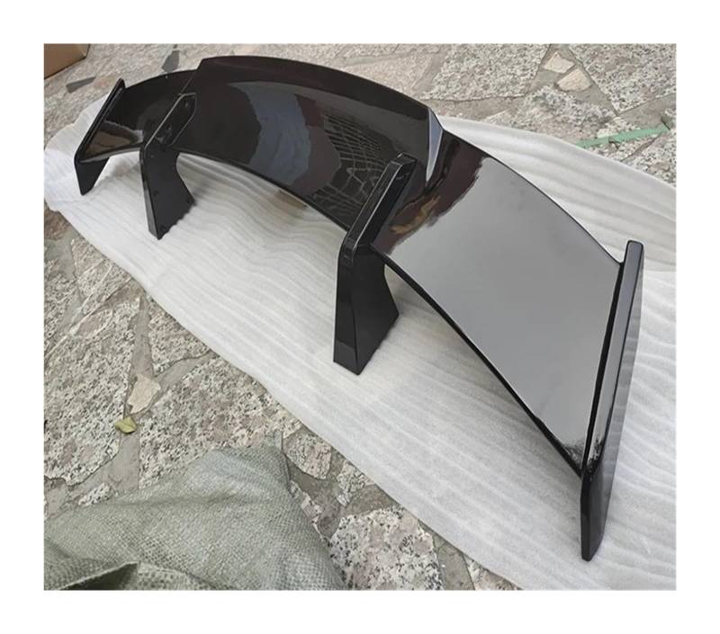 Auto Heckspoilerflügel Für A3L A4L A5 A6L Spoiler Universal Schwanz ABS Carbon Material Hinten 150 cm ABS GT Stil Hinten Stamm Flügel Sport Gt Spoiler Spoiler(ABS Glossy Black) von SPUFKGE