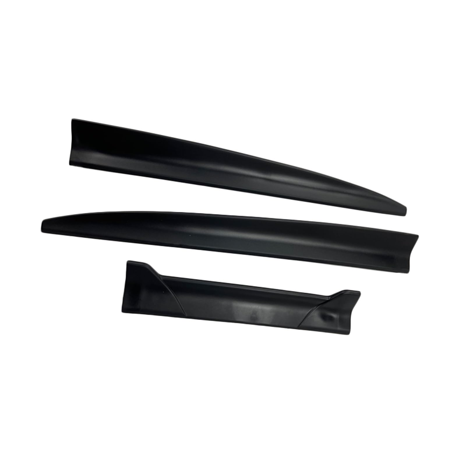 Auto Heckspoilerflügel Für A4 B8 2003–2013 Auto-Heckspoiler Flügeldeckel DIY-Länge 3 Stück Mattschwarz Weicher Kunststoff Spoiler(Sty1 Matt Black) von SPUFKGE