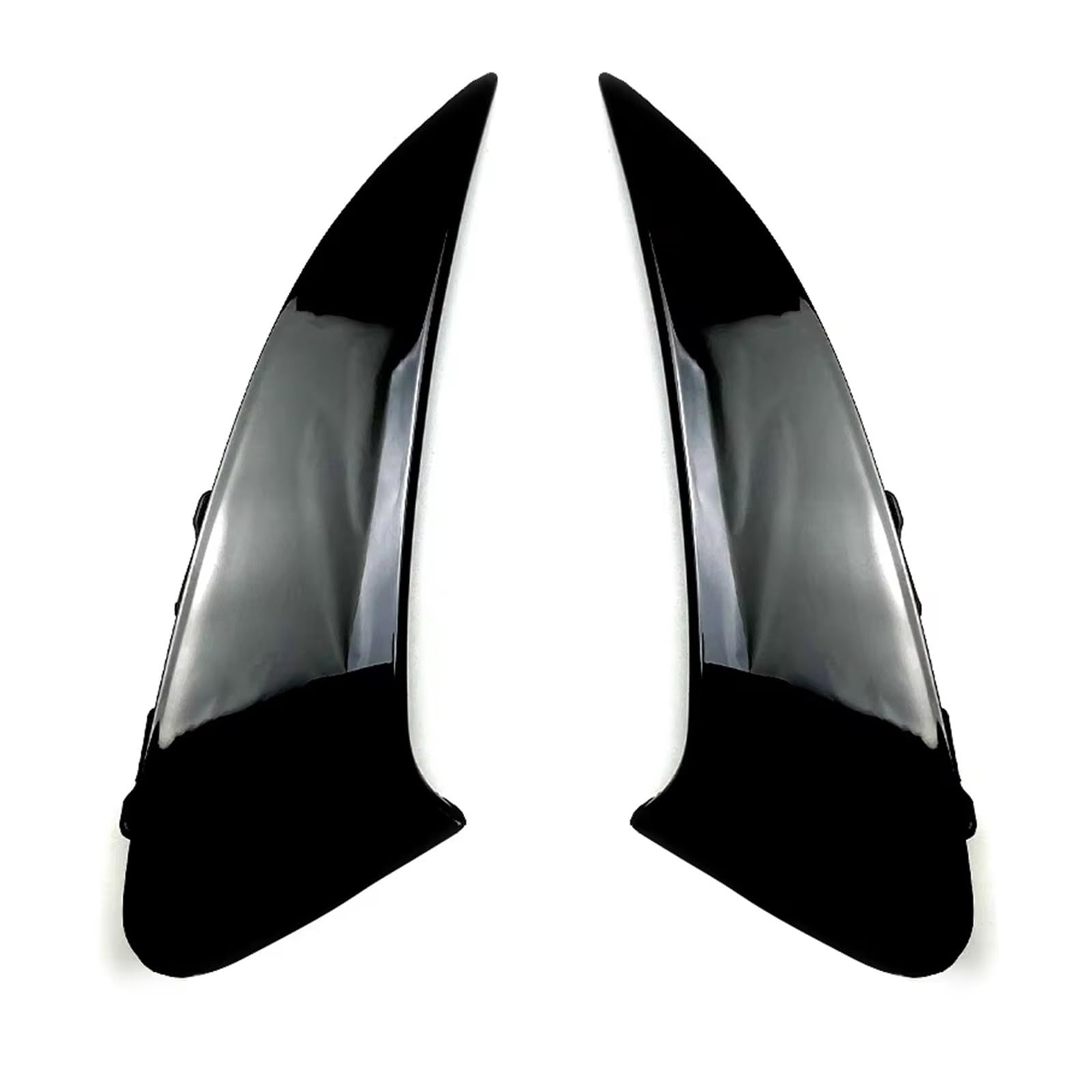 Auto Heckspoilerflügel Für Benz Für CLA Klasse 2020 2021 2022 2023 C118 CLA180 CLA35 CLA45 CLA200 CLA250 Hinten Stoßstange Trim Lip Spoiler Seite Canards Splitter Spoiler(Gloss Black) von SPUFKGE
