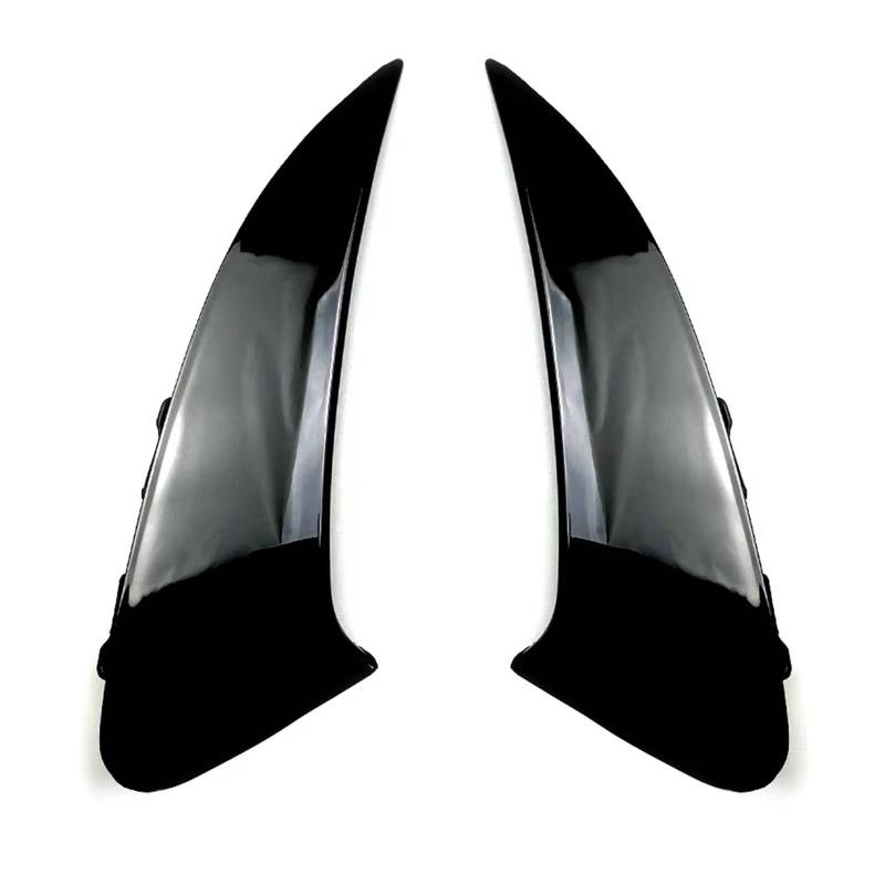 Auto Heckspoilerflügel Für Benz Für CLA Klasse 2020 2021 2022 2023 C118 CLA180 CLA35 CLA45 CLA200 CLA250 Hinten Stoßstange Trim Lip Spoiler Seite Canards Splitter Spoiler(Gloss Black) von SPUFKGE