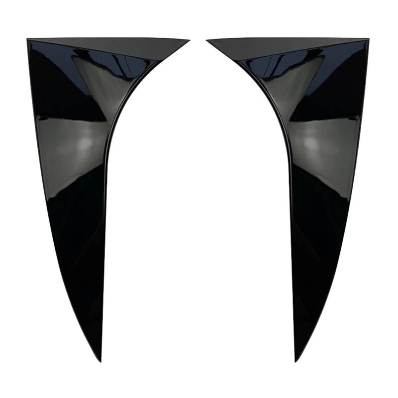 Auto Heckspoilerflügel Für Ford Für Focus 2015 2016 2017 2018 Fließheck Heckscheibenspoiler Seitenflügelabdeckung Splitter Durch ABS Glänzend Schwarz Body Kit Spoiler von SPUFKGE