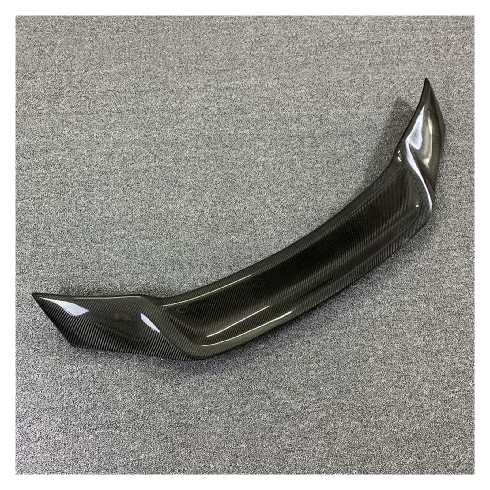 Auto Heckspoilerflügel Für Hyundai Für Genesis Coupe Spoiler 2009 2010 2011 2012 Jahr Glänzend Carbon Faser/FRP Hinten Flügel R Stil Spoiler Zubehör Spoiler(Kohlefaser) von SPUFKGE