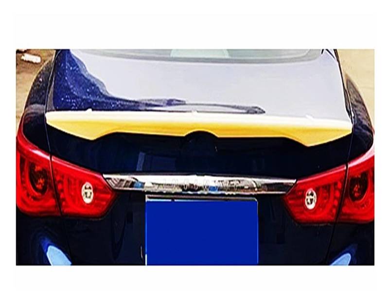 Auto Heckspoilerflügel Für Infiniti Q50 Q50S 2014-2021 4 Tür Hinten Stamm Deckel Boot Ducktail Lip Spoiler Flügel Bodykit Schwarz Carbon Auto Tuning Zubehör Spoiler(Unpainted) von SPUFKGE