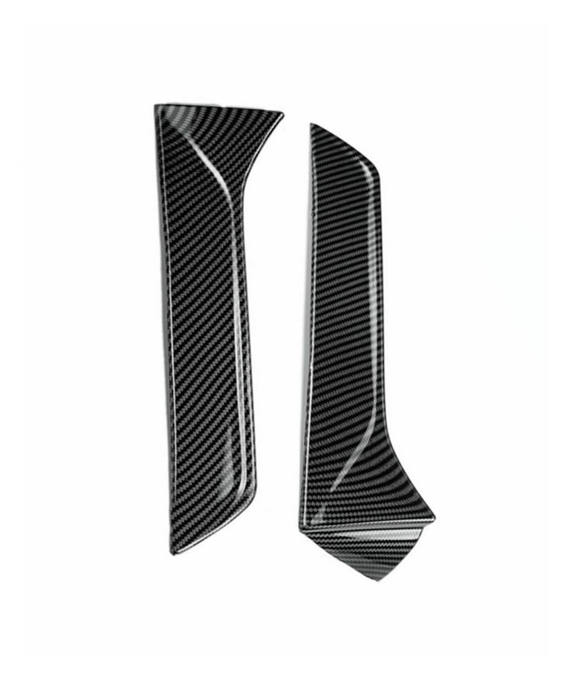 Auto Heckspoilerflügel Für Sitz Für Leon 5F Mk3 MK 3,5 2012-2021 Hinten Fenster Seite Spoiler Flügel Auto-Styling Auto Canards Splitter Schwarz/Carbon Faser Spoiler(Carbon Look) von SPUFKGE