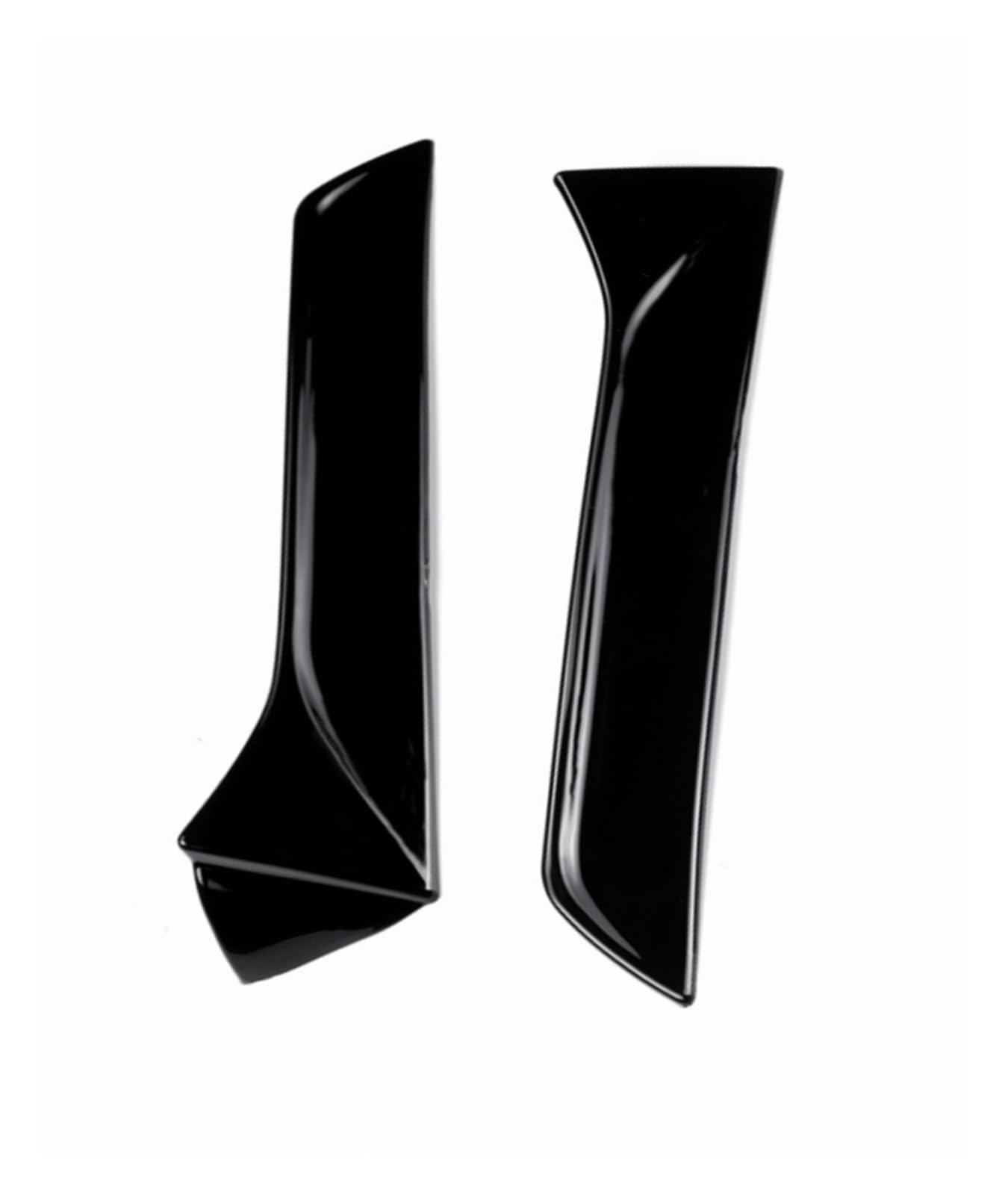 Auto Heckspoilerflügel Für Sitz Für Leon 5F Mk3 MK 3,5 2012-2021 Hinten Fenster Seite Spoiler Flügel Auto-Styling Auto Canards Splitter Schwarz/Carbon Faser Spoiler(Gloss Black) von SPUFKGE