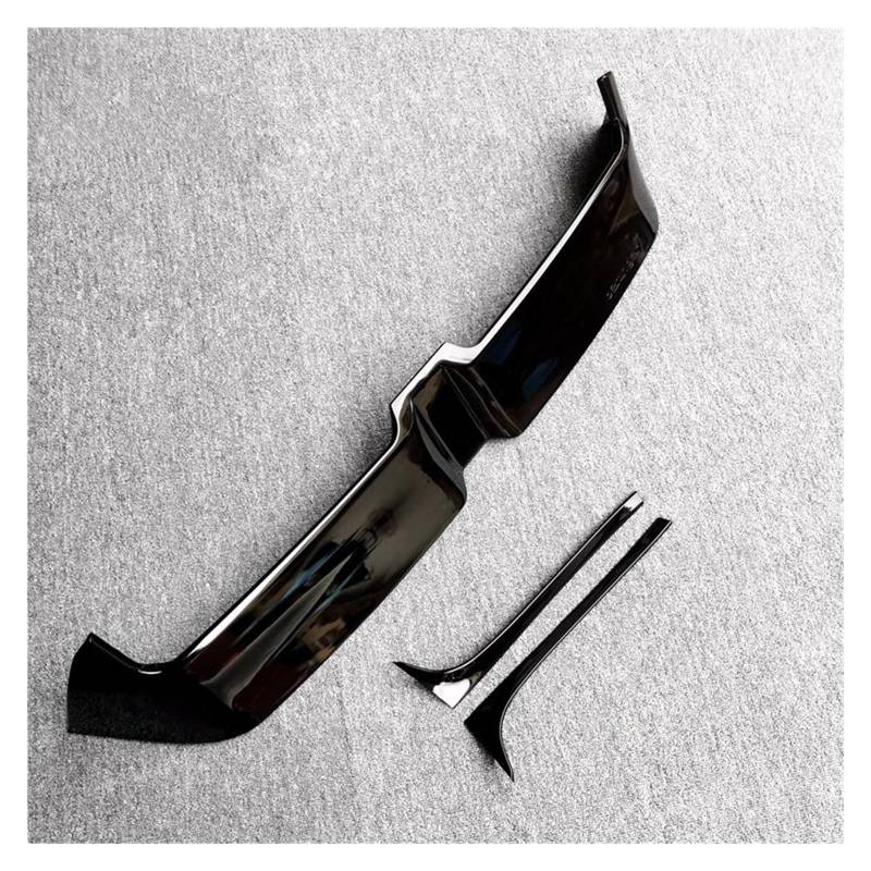 Auto Heckspoilerflügel Für VW Für Golf 7 Für TDI Für TSI Spoiler 2014-2019 2 Stück Hinten Fenster Dach Spoiler ABS Kunststoff Heckspoiler Spoiler(Black 1 2) von SPUFKGE