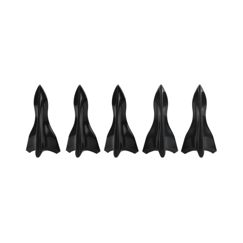 Auto Heckspoilerflügel Für W211 W204 E36 E46 E92 Auto Dach Shark Fin Stil Diffusor Spoiler Zubehör Auto Heckspoiler Spoiler(Bk 5piece style1) von SPUFKGE