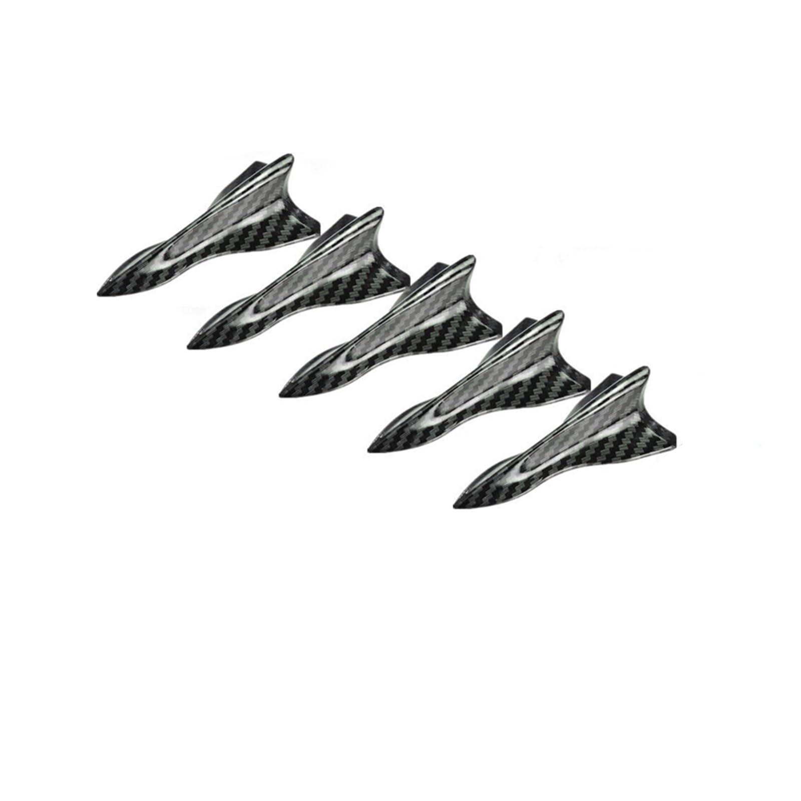 Auto Heckspoilerflügel Für W211 W204 E36 E46 E92 Auto Dach Shark Fin Stil Diffusor Spoiler Zubehör Auto Heckspoiler Spoiler(CB 5piece style1) von SPUFKGE