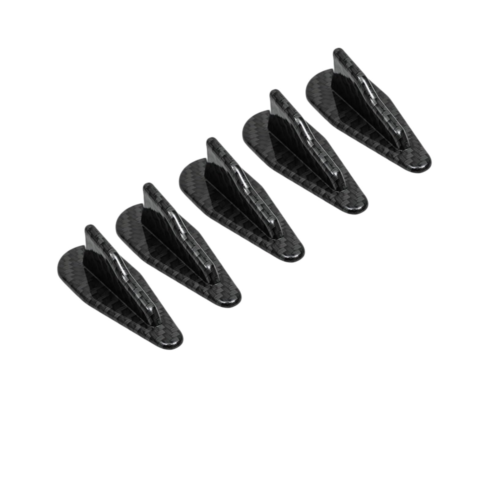 Auto Heckspoilerflügel Für W211 W204 E36 E46 E92 Auto Dach Shark Fin Stil Diffusor Spoiler Zubehör Auto Heckspoiler Spoiler(CB 5piece style2) von SPUFKGE