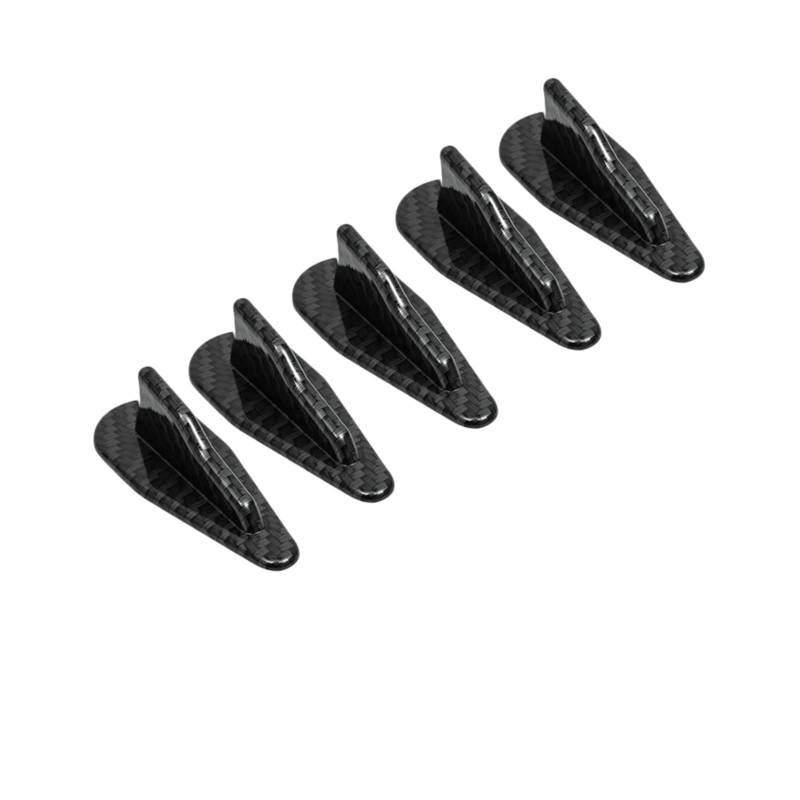 Auto Heckspoilerflügel Für W211 W204 E36 E46 E92 Auto Dach Shark Fin Stil Diffusor Spoiler Zubehör Auto Heckspoiler Spoiler(CB 5piece style2) von SPUFKGE