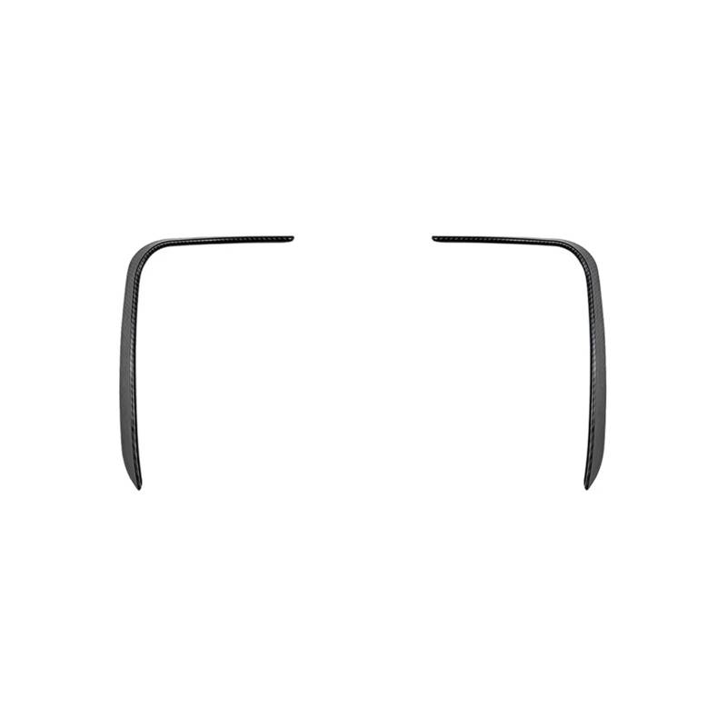 Auto Heckspoilerflügel Für X3 G01 LCI 20d 25i 20i 30i 30d M40i M40d 2021-2023 Hinten Stoßstange Splitter & Lufteinlass Trim Diffusor Canard Spoiler(Kohlefaser-Optik) von SPUFKGE