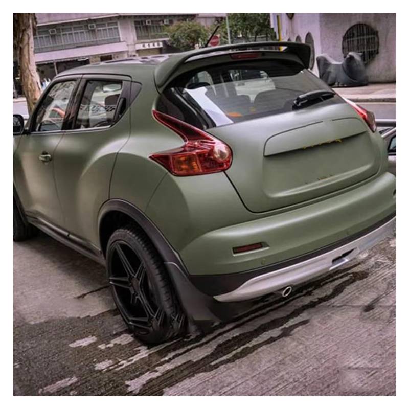 Auto Heckspoilerflügel Spoiler ABS Material Auto Heckflügel Primer Farbe Heckspoiler Für Nissan Für Juke Spoiler 2010 2011 2012 2013 2014 2015 Spoiler(Glossy Black) von SPUFKGE