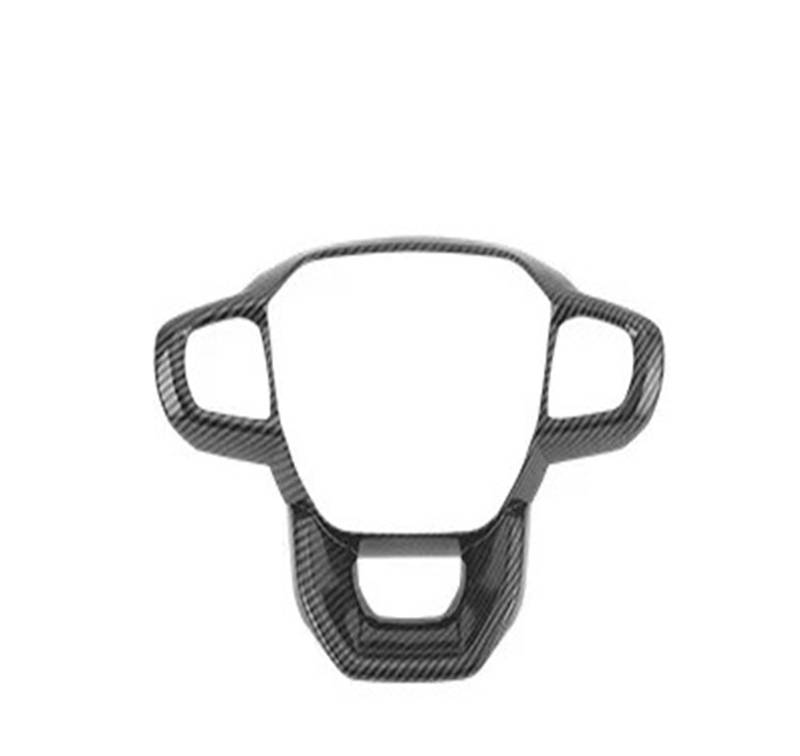 Für Ford Für Ranger Für Wildtrak T9 2023 2024 Carbon Fiber Innen Overlay Abdeckungen Upgrade Innen Dekoration Teile LHD RHD Verfügbar Auto Innendekoration Interieur Dekor(SteeringWheelFrame) von SPUFKGE