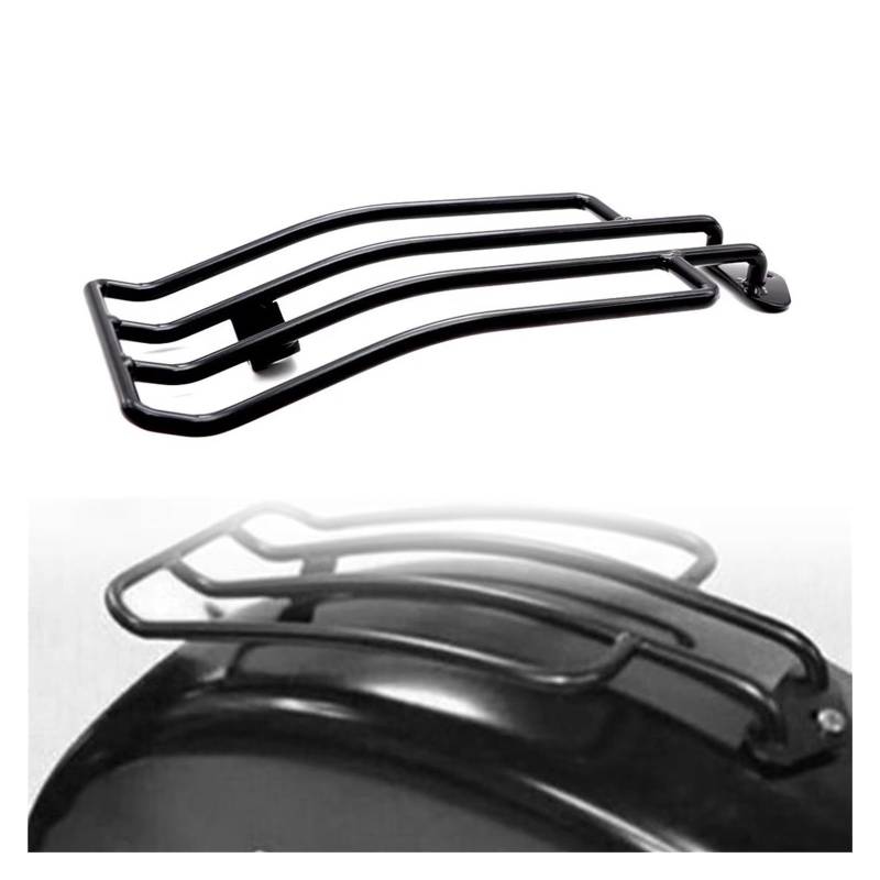 Hinterradgepäckträger Für Sportster XL883 1200 1985 1986 1987 1988-2000 2001 2002 2003 Motorrad Schwarz Hinten Lager Solo Sitz Gepäck Rack Träger Motorrad Gepäckträger von SPUFKGE