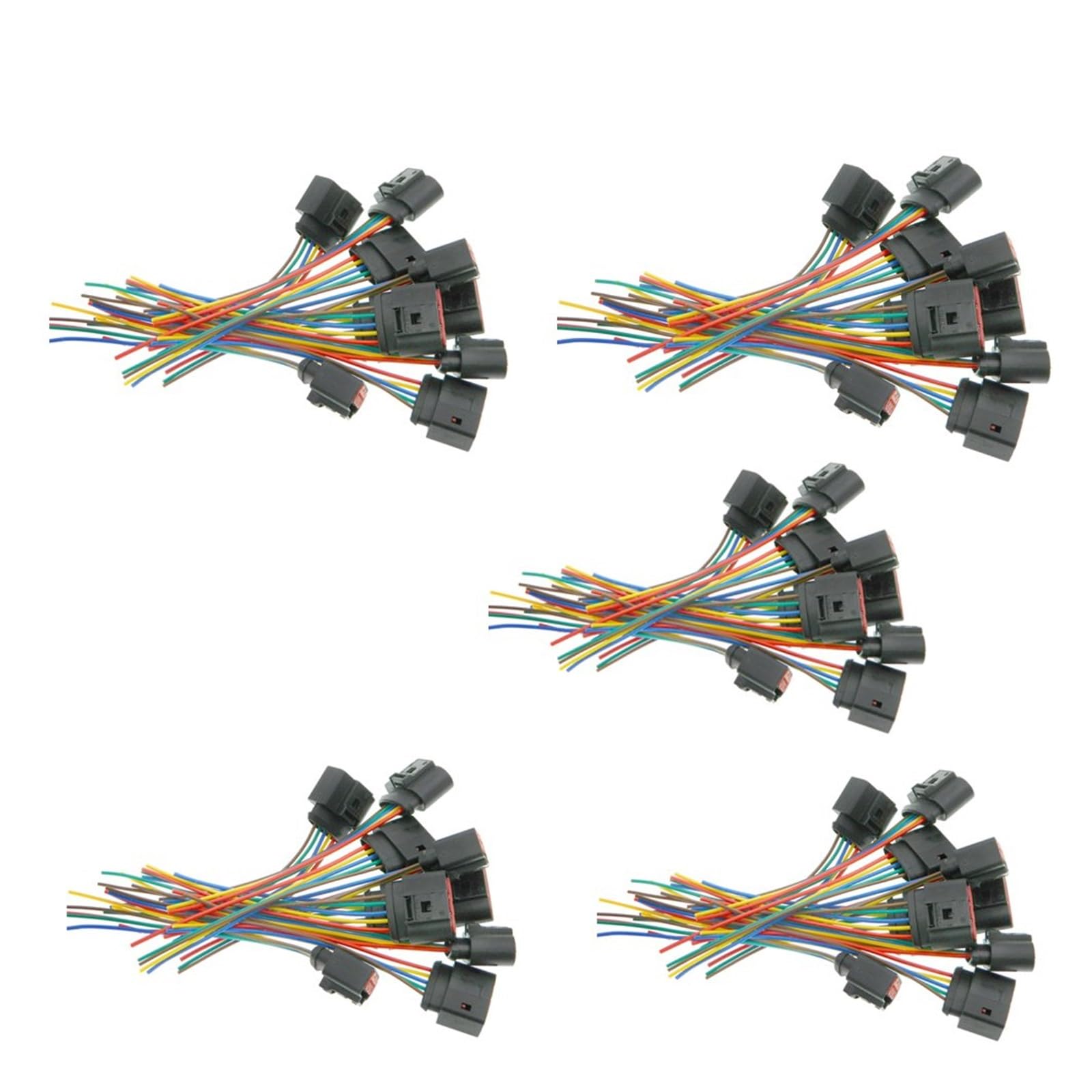 Luftmengenmesser Luftversorgung 1/10/20/50 1J0973775A MAF Luftmassenmesser 5 Pin Stecker Pigtail Kabelbaum Stecker Für A2 A3 A4 A6 A8 RS6 RS4 1J0 973 775A MAF Sensor(50 Piece) von SPUFKGE