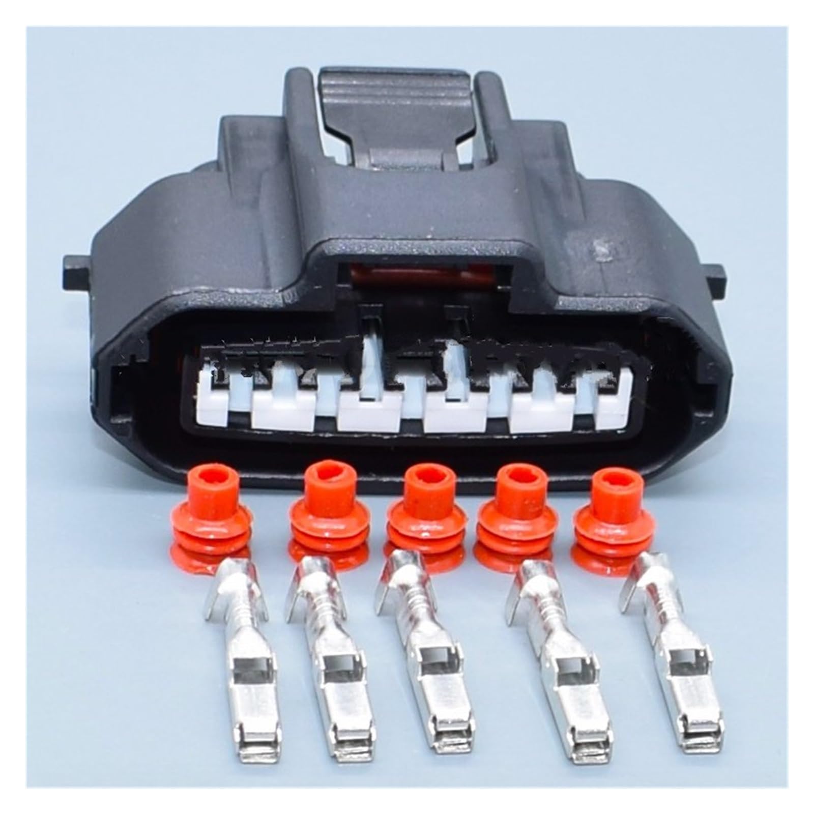 Luftmengenmesser Luftversorgung 5 Pin Sensor Auto Motor Stecker Stecker Luftmassenmesser Motor Zopf Fall Für Toyota Für Lexus Is300 GS300 Motor Es350 MAF Sensor(10sets Female) von SPUFKGE