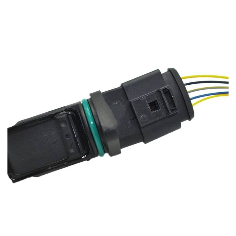 Luftmengenmesser Luftversorgung Luftmassenmesser MAF Sensor Für VW Für Käfer Für Golf Für Jetta 1,8 2,0 L 0280218002 0280218003 06A 906 461 G GX A AV AX N NX MAF Sensor(Maf Sensor and Plug) von SPUFKGE