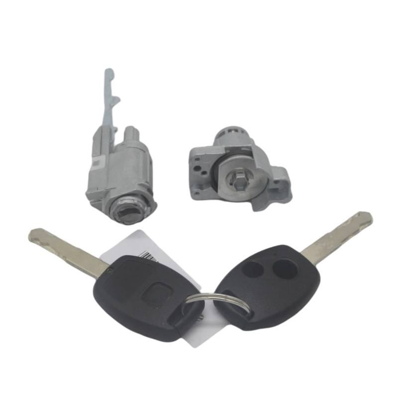 Zentralverriegelungen AL231 ZÜNDSCHALTER TÜRSCHLOSS Barrel Taste SCHLÜSSEL FÜR Civic 2006 2007 2008 FÜR CRV FIT FÜR Odyssey Türschloss Stellmotor Mit(2-Button Keys) von SPUFKGE