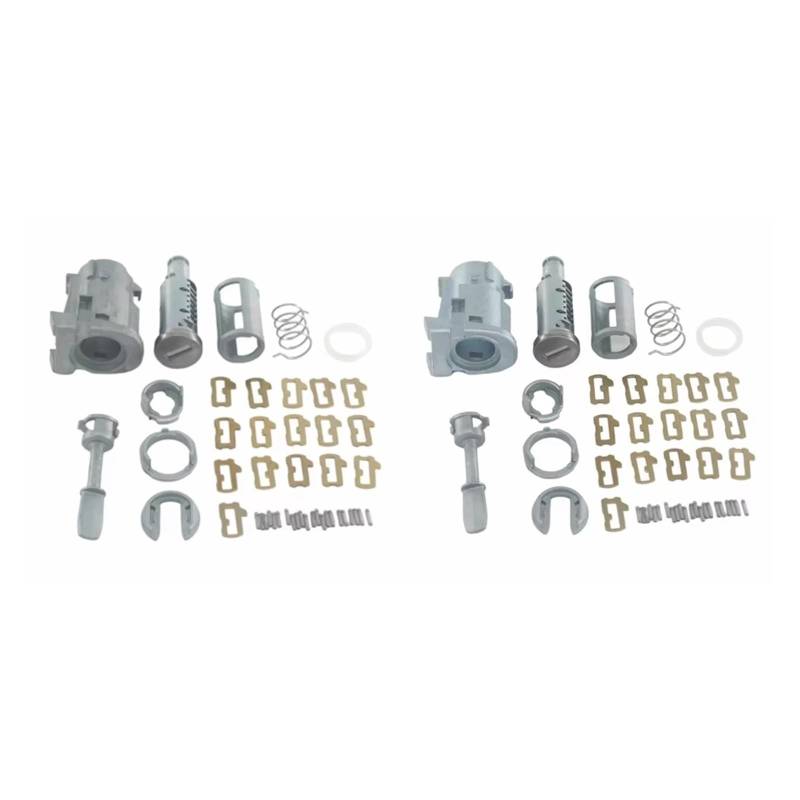 Zentralverriegelungen Links RECHTS TÜR Barrel Zylinder Schloss REPARATURSATZ Für VW Für Golf 4 IV MK4 Für Bora 1997-2003 604837168 Türschloss Stellmotor Mit(L-R Lock Repair) von SPUFKGE