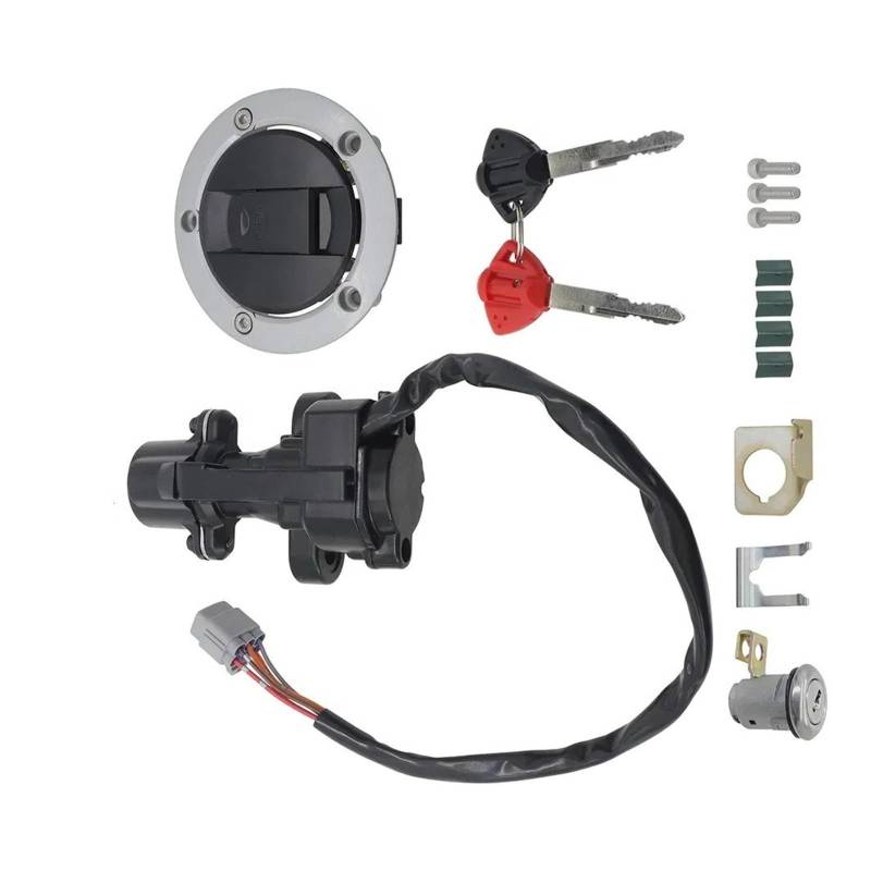 Zündspule Für Suzuki Für GSXR1000 GSXR600 GSXR750 Für DL1000 Für DL650 Für V-Strom Für GSXR 1000 600 Kraftstoff Kappe Sitz Lock Schlüssel Zündung Schalter Kit Zündspulen von SPUFKGE