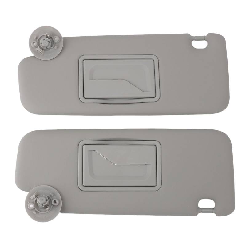 Auto Geeignet für die Sonne-Aufrendering Blocking Grey mit Spiegel für Sonic 2012-2020, Verbesserter Passagier des Sicherheitsfahrers, Hergestellt aus PVC-Schwammmaterial von SPYMINNPOO