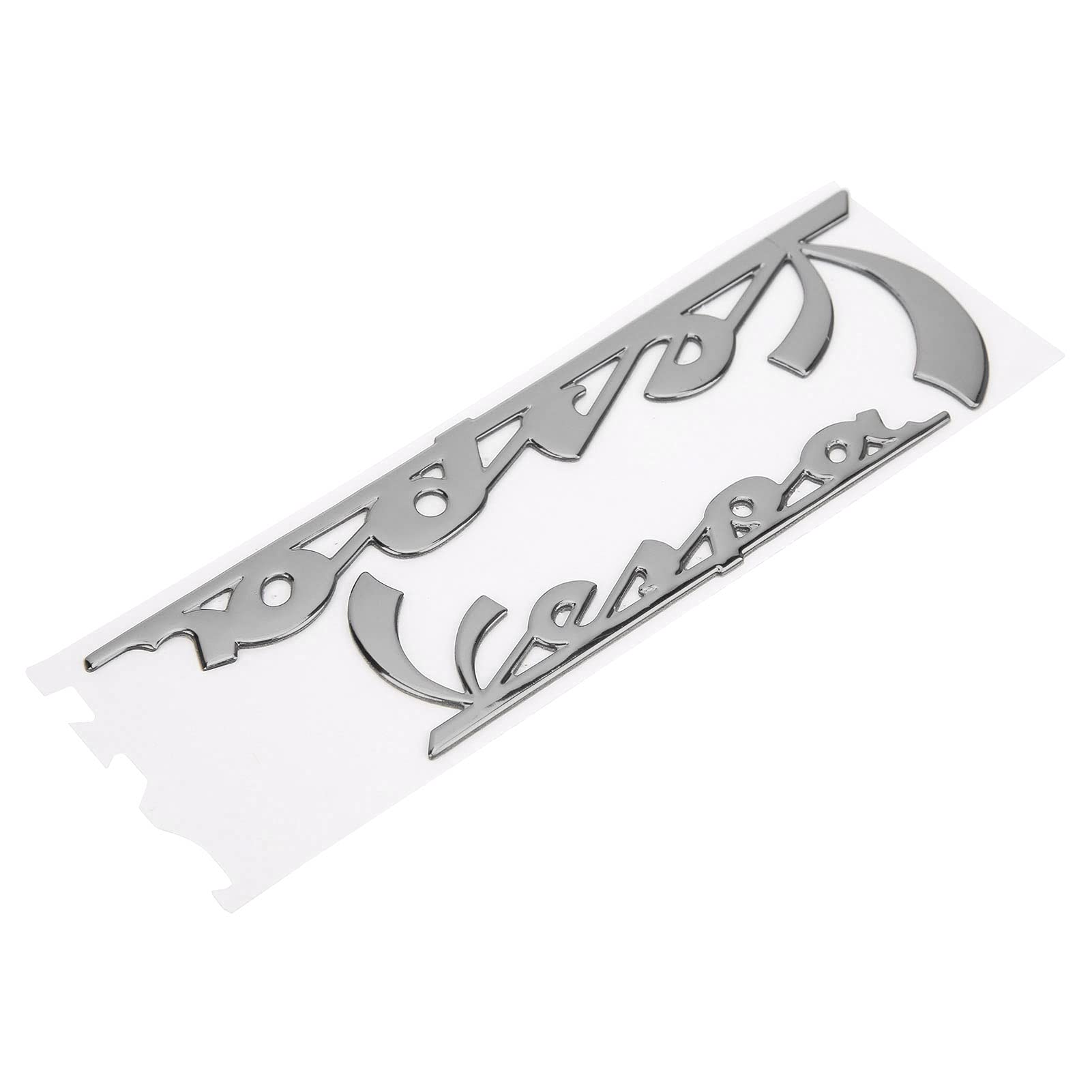 Motorrad Dreidimensionale Passform für Emblem Aufkleber Nachhaltiger Abzeichenaufkleber für GTS300 LX125 LX150 IU Sprint Primvera 300 LXV Super Super (Silver) von SPYMINNPOO