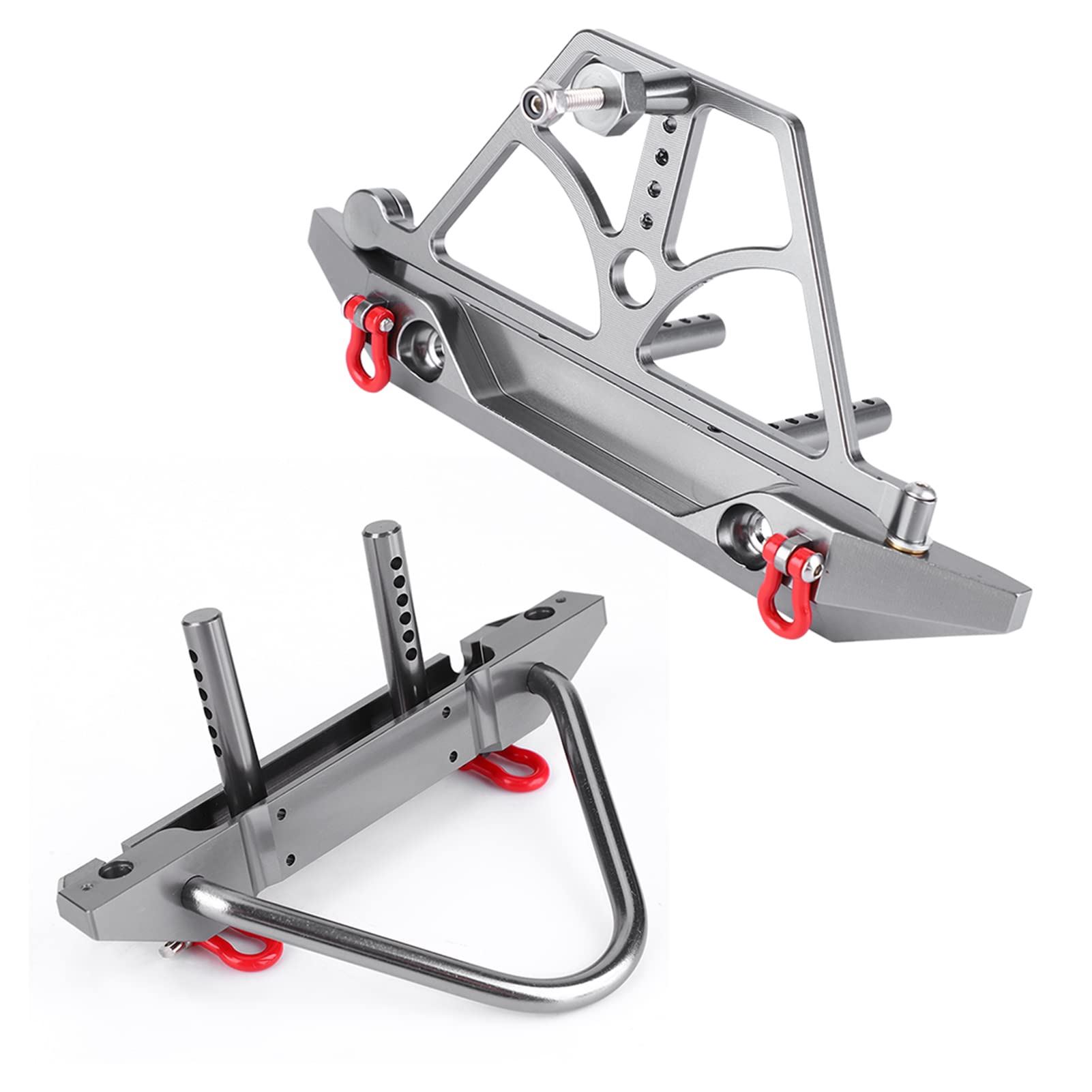 RC Metall Vorderen Stoßfänger mit Ersatzreifen Träger für Axiales SCX10 SCX10 II, Präzisionsarbeit für MST -RC -Auto, Great Car Front Stoßstange und Hintere Stoßstange Teile RC Metall Vorderen Stoßfänger mit Ersatzreifen Träger für Axiales SCX10 SCX10 II, Präzisionsarbeit für MST -RC -Auto, Great Car Front Stoßstange und Hintere Stoßstange Teile von SPYMINNPOO