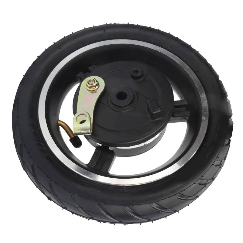 8,5 Zoll E Scooter Reifen,Elektroroller Vorder Hinterrad 8 1/2x2 Schlauch mit Trommelbremse Rad Ersatzräder Zubehör für Elektroroller von SPYMINNPOO