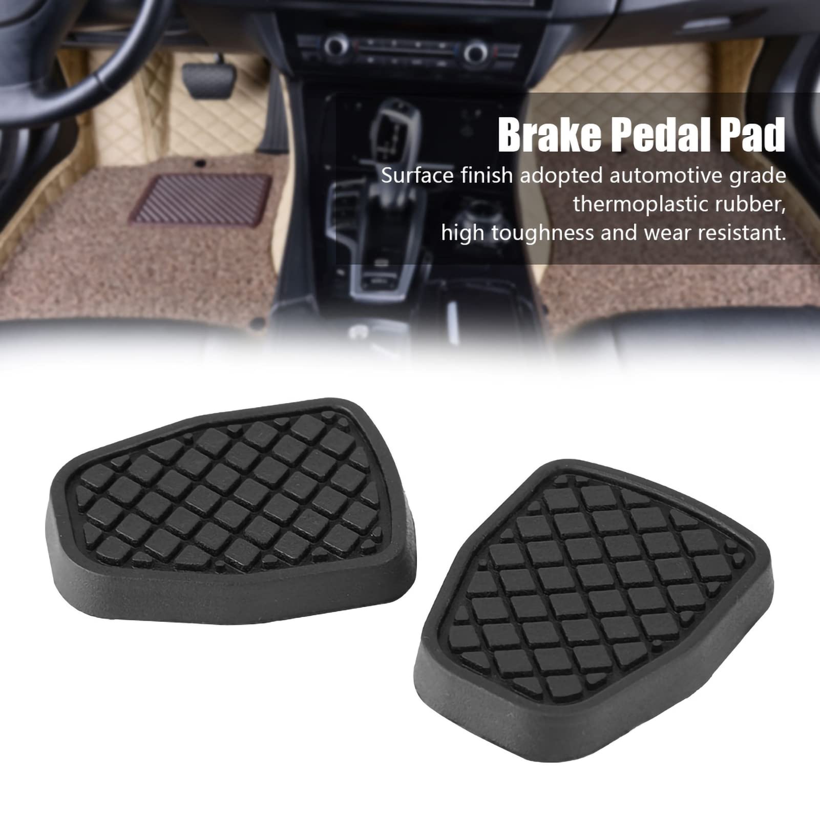 SPYMINNPOO Premium -Qualität Bremskopplung Pedal Gummiabdeckung für 1 Paar, Direktanpassung, Austausch -Teilenummer 36015GA110 SPYMINNPOO Premium -Qualität Bremskopplung Pedal Gummiabdeckung für 1 Paar, Direktanpassung, Austausch -Teilenummer 36015GA110 von SPYMINNPOO